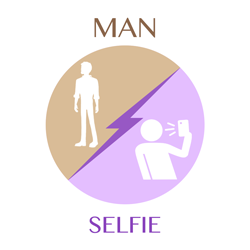 man-selfie