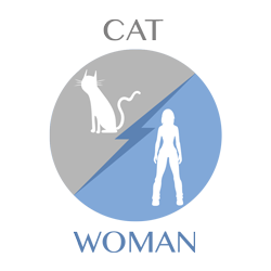cat vs woman link