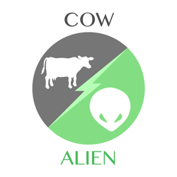 cow vs alien icon