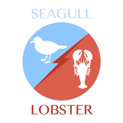seagull vs lobster icon